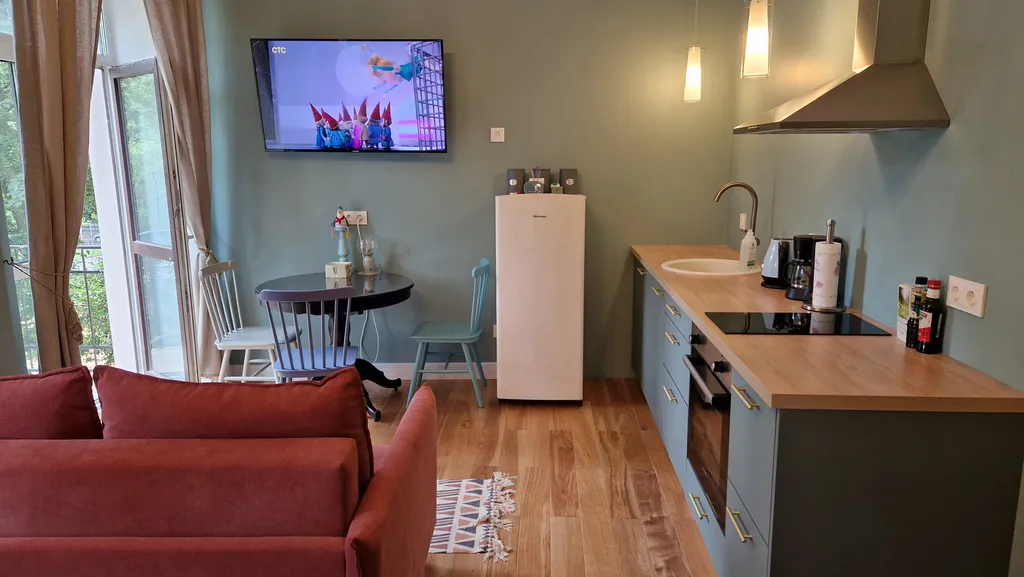 Квартира Квартира Просторная студия с балконом — Кронштадт