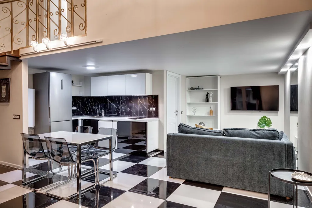 Квартира Двухуровневая студия 4C — аренда посуточно в Гурзуф