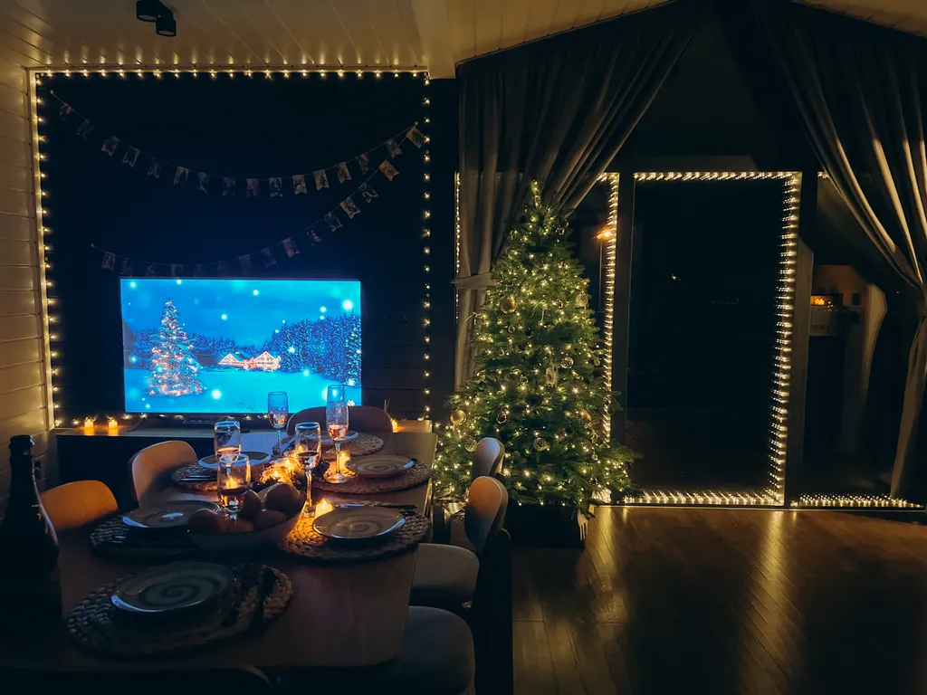 Дизайнерский дом с гриль-мангалом, сауной и большой террасой