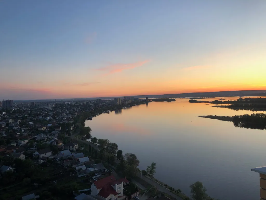 Люкс на 23 этаже с видом на Волгу, Набережная, бесконтактный заезд 24/7