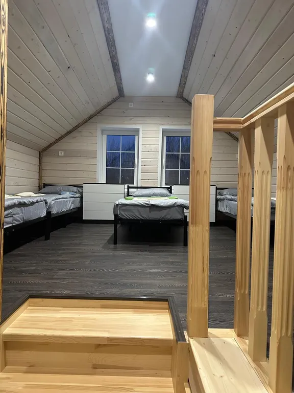 Альпийский дом на берегу Камы для семейного отдыха