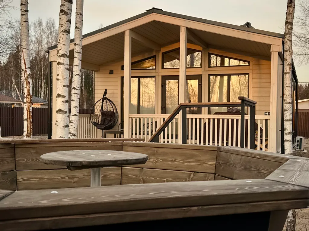 Дом "Родная Дача" с сауной и банным чаном