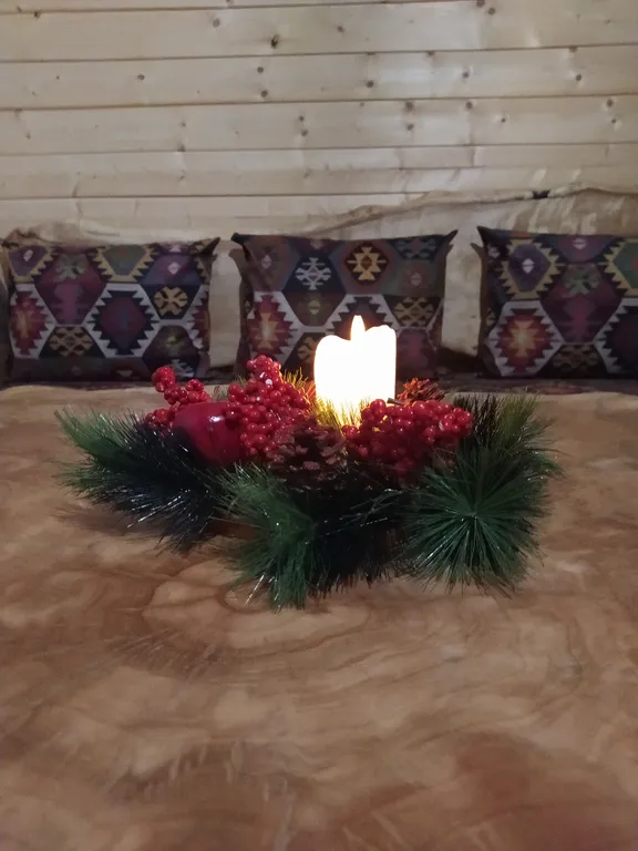 Эко-дача с видом на горы лес