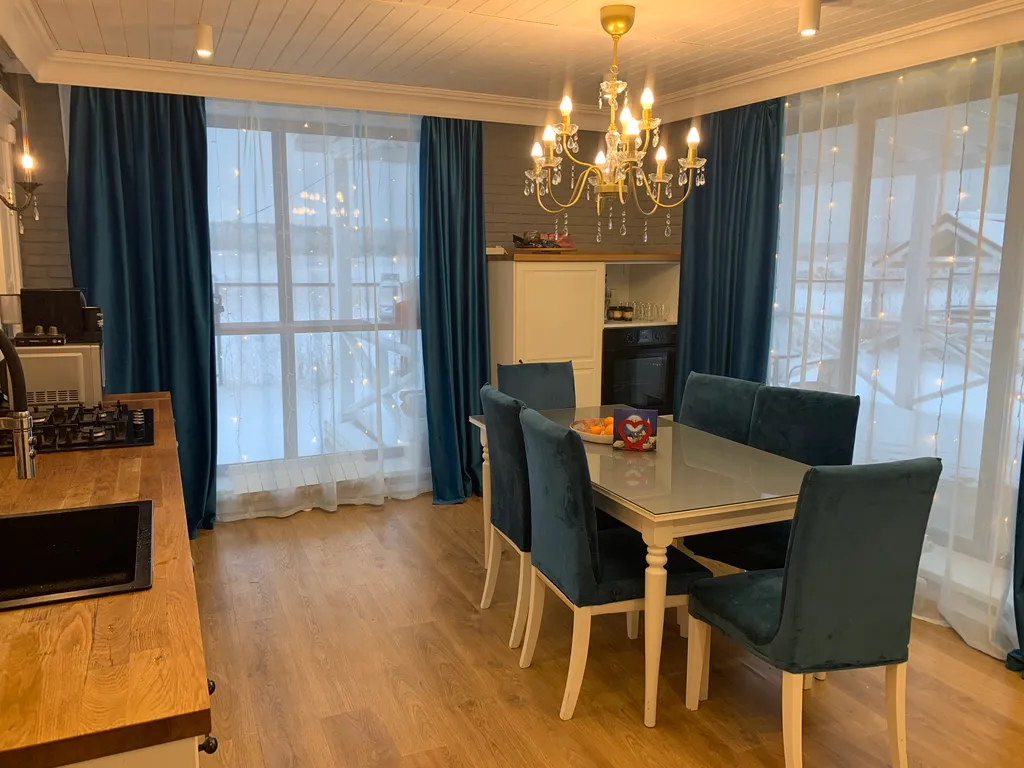 Коттедж Большой стильный дом с панорамой на сосновый бор в 15км от НН с баней — аренда посуточно в Бор