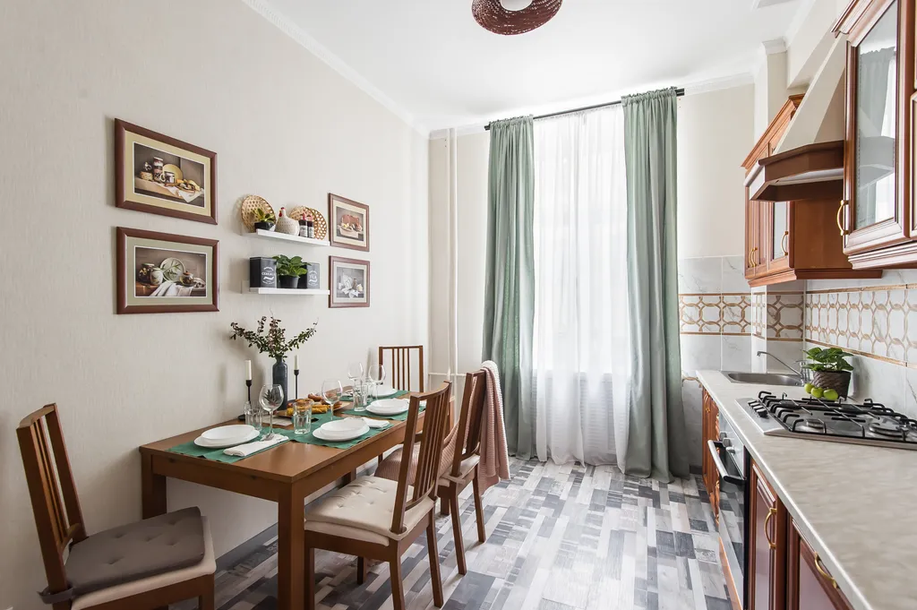 Квартира Квартира Элегантная двушка на Дмитровке — Москва