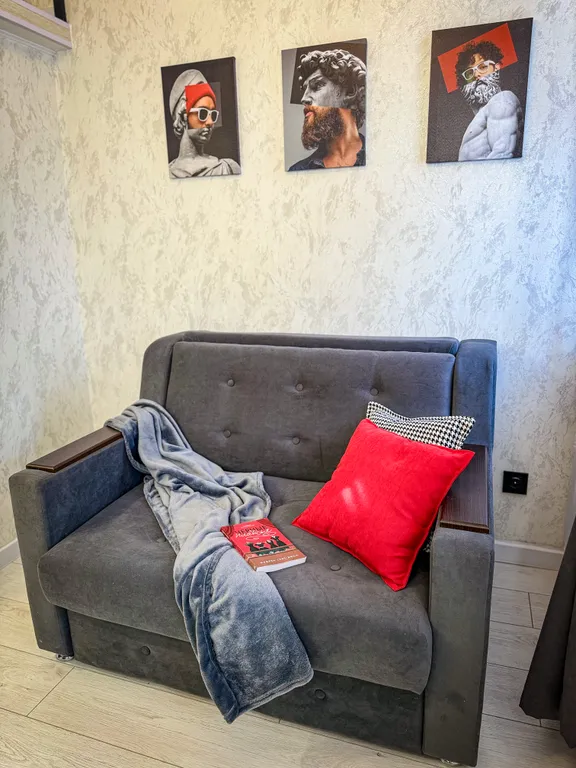 Квартира Квартира Уютная двухуровневая студия — Санкт-Петербург