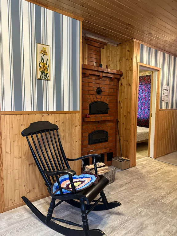 Дом в Карелии с печью-камином и видом на лес