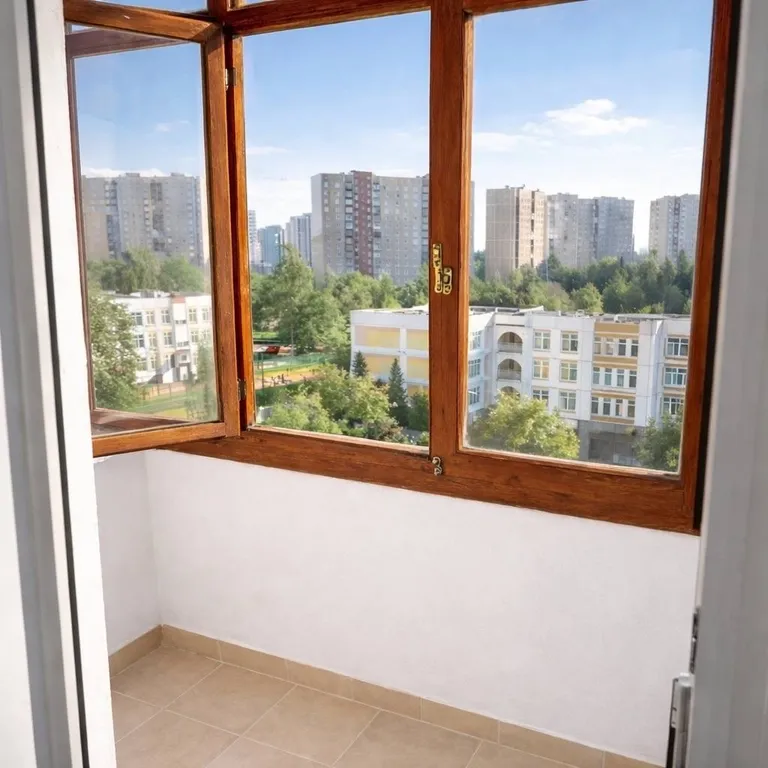 Светлая чистая квартира с хорошим видом