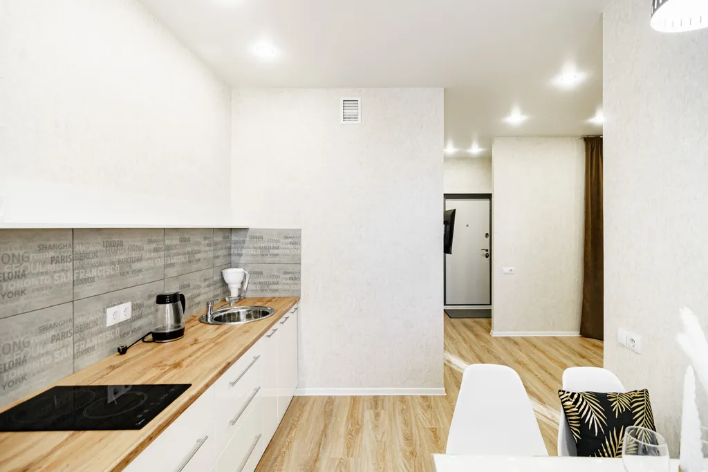 Апартаменты на 18 этаже в ЖК Аквамарин с видом на реку