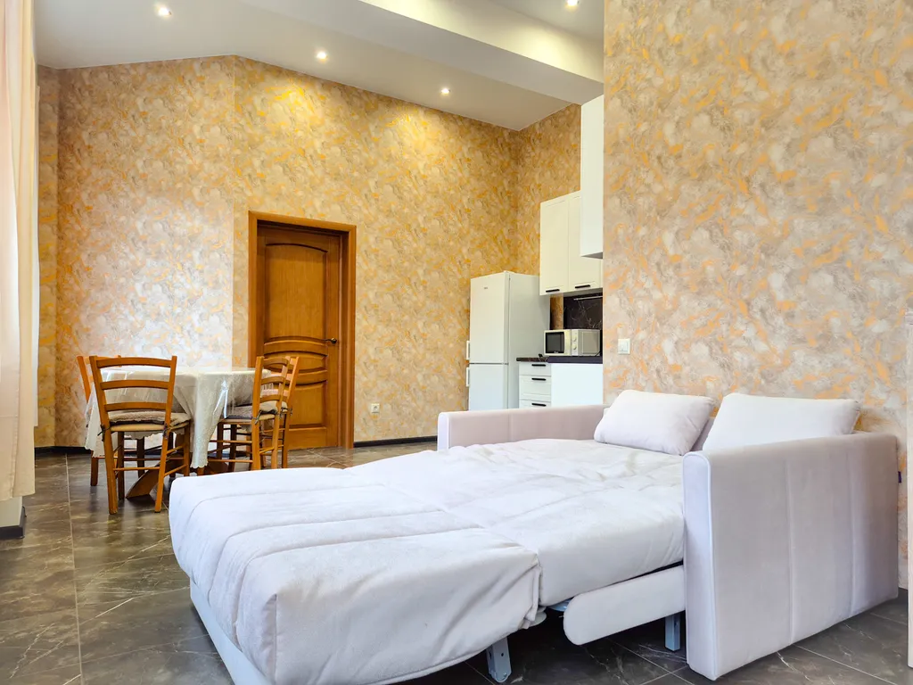 Просторная квартира с видом на горы