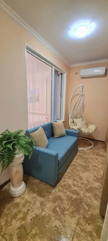 Квартира Квартира Апартамент с кухней и с балконом с видом на море — Севастополь