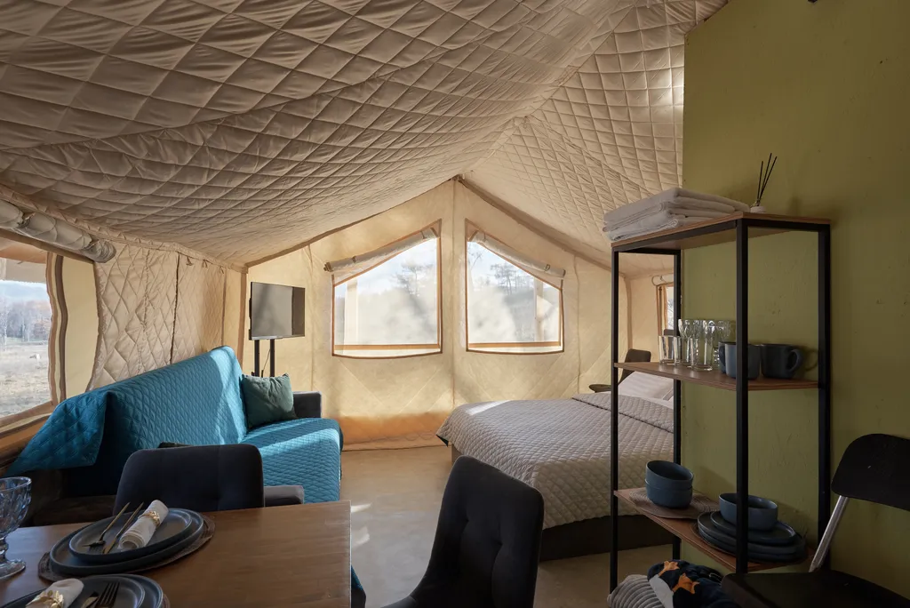 Уютное шале на природе в экопарке