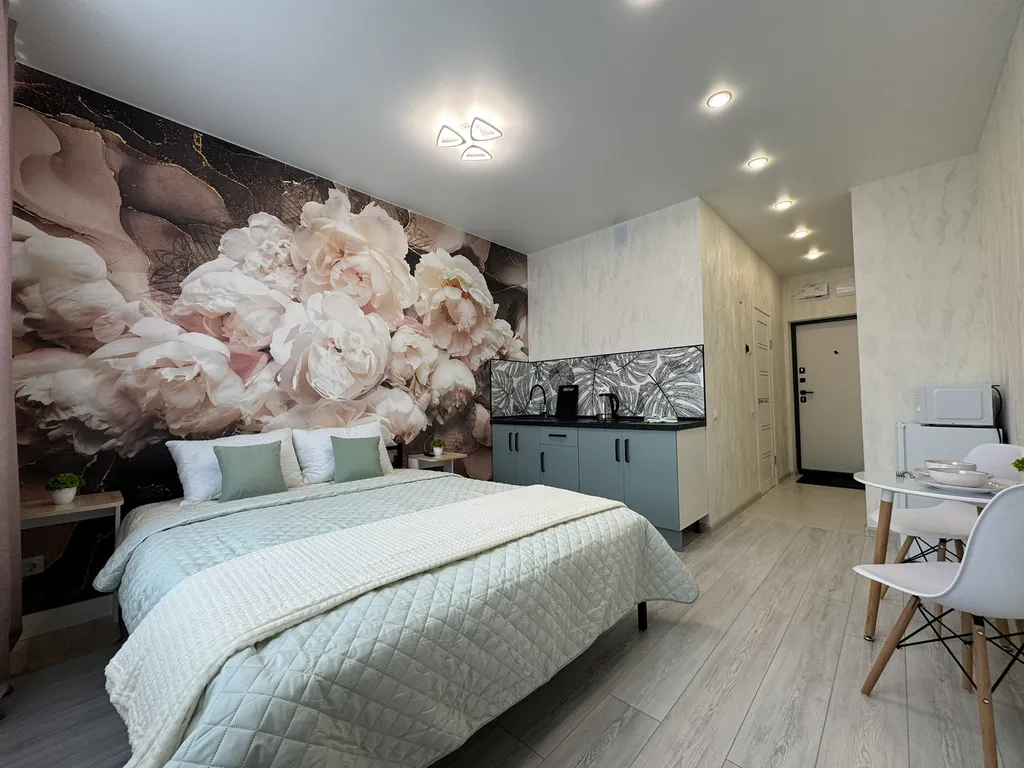 Квартира Квартира - Студия для 2х гостей в новом доме. Скидка от 5 ночей! — Тюмень