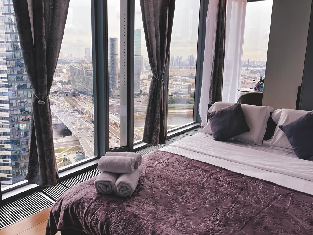 Квартира Квартира Делюкс апартамент с видом на башни и Москву — Москва