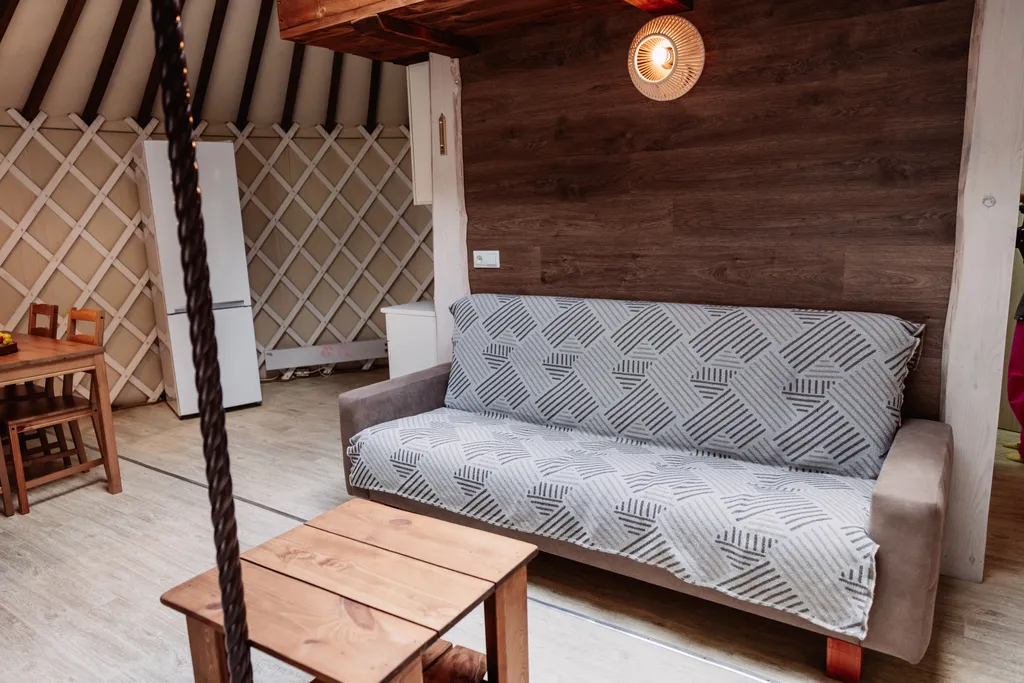 Современная круглогодичная Юрта со всеми удобствами рядом с Коломной