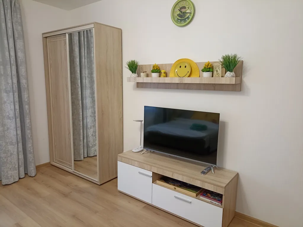 Квартира Квартира Уютная студия у НИИ имени Петрова с бесконтактным заселением — Песочный