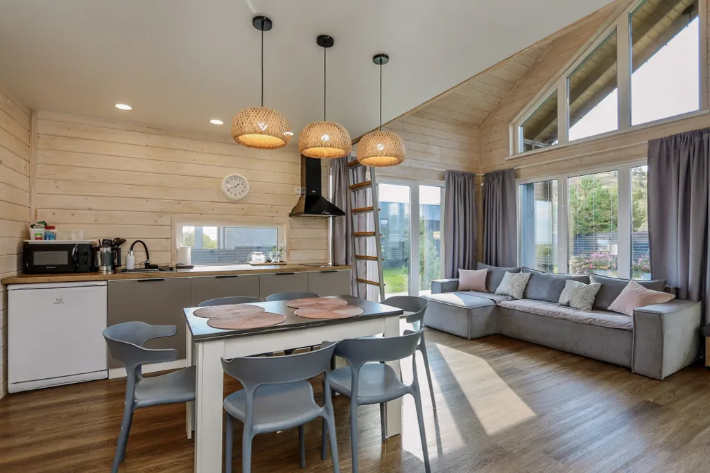 Уютно Ижевск. Барн-Хаус возле горнолыжного курорта Чекерил