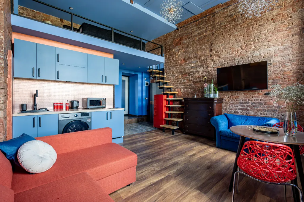 Квартира Квартира Апартамент с видом на Неву — Санкт-Петербург