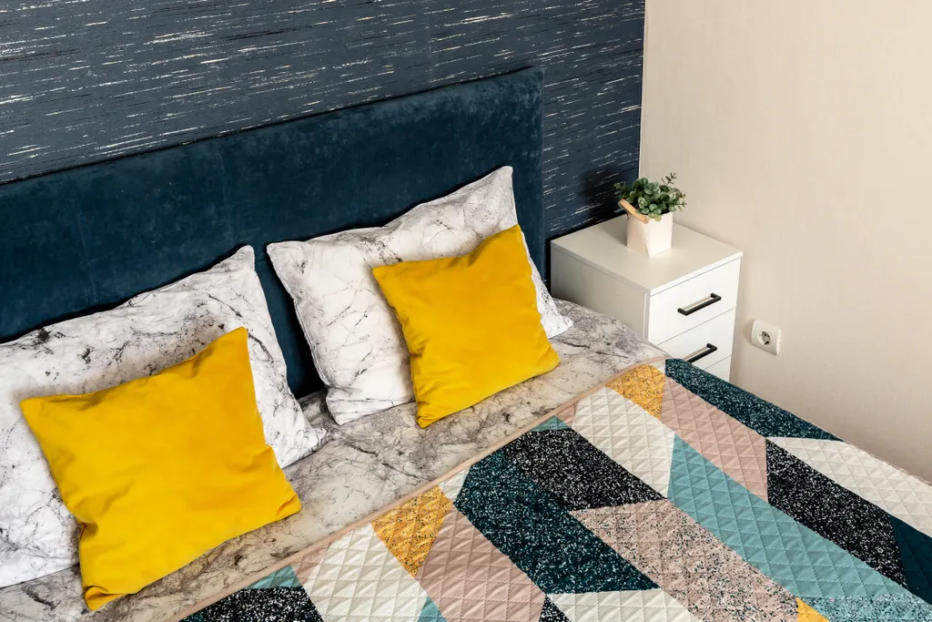 Уютная 1-комнатная квартира, 40 м², 2 кровати