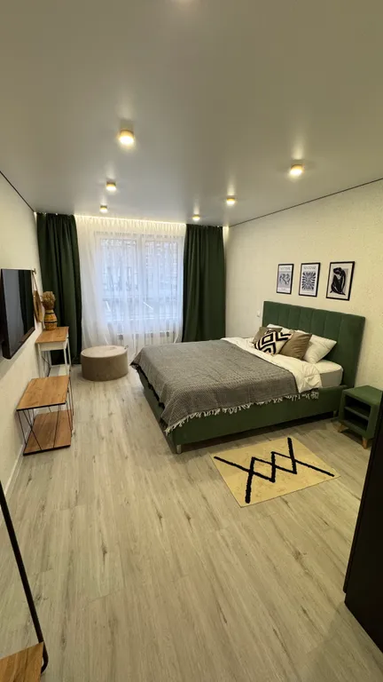 Уютная квартира в новом доме с закрытой территорией