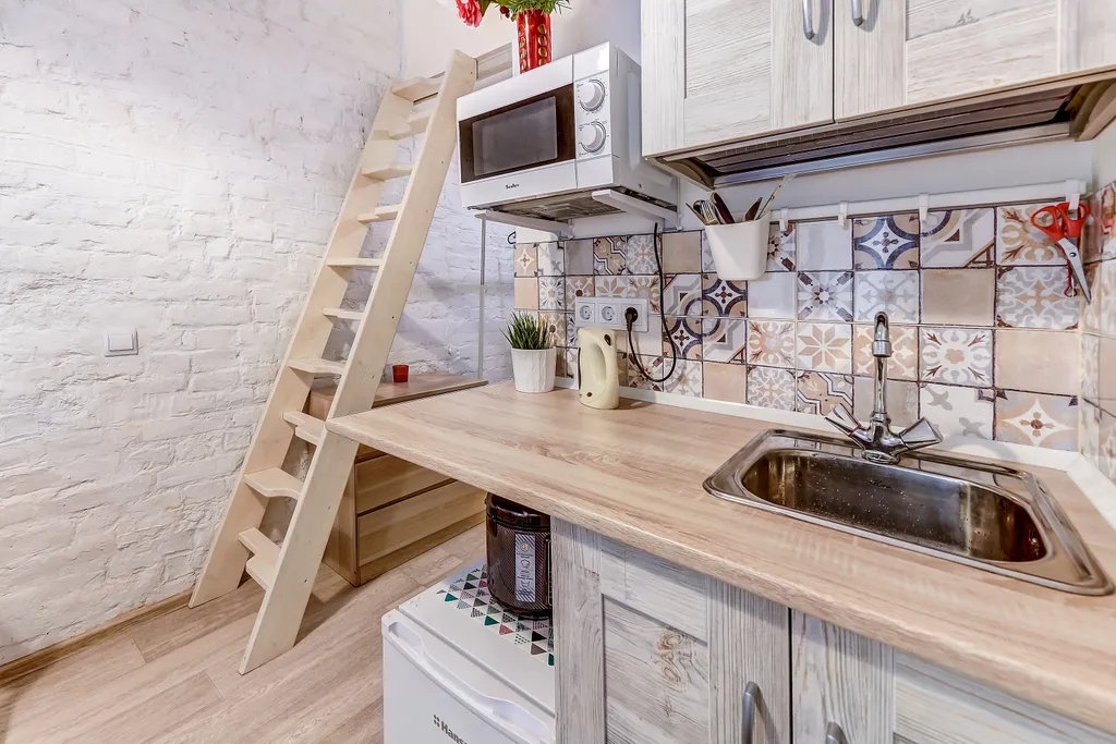 Квартира Двухуровневые апартаменты Old City в 5 минутах от метро Лиговский проспект — Санкт-Петербург