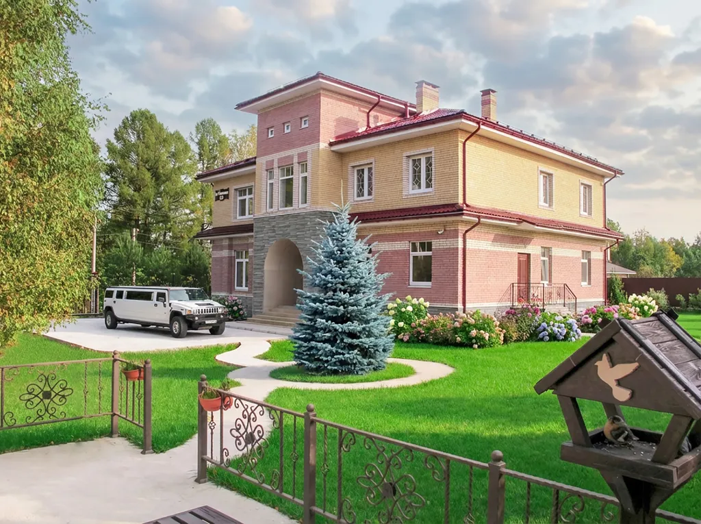 Стильный коттедж с банкетным залом под свадьбы и юбилеи