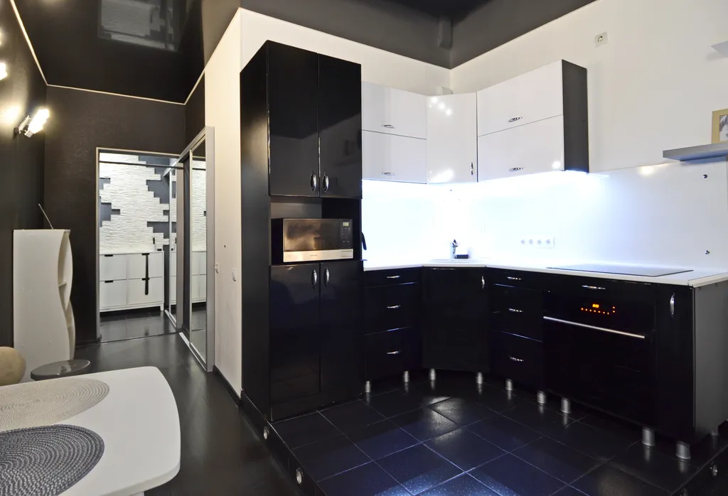 Стильная квартира Black room