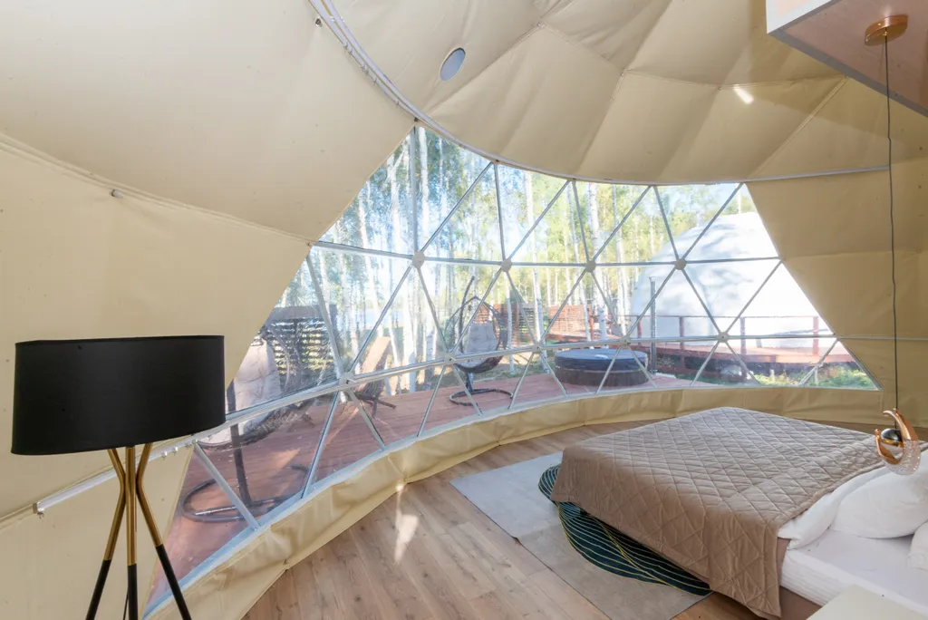 Коттедж Дом Сфера для отдыха и проживания на первой береговой линии — Шаховская