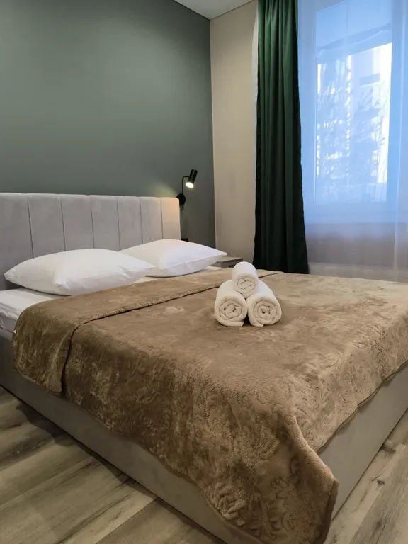 Уютная квартира в самом центре города в современном новом доме