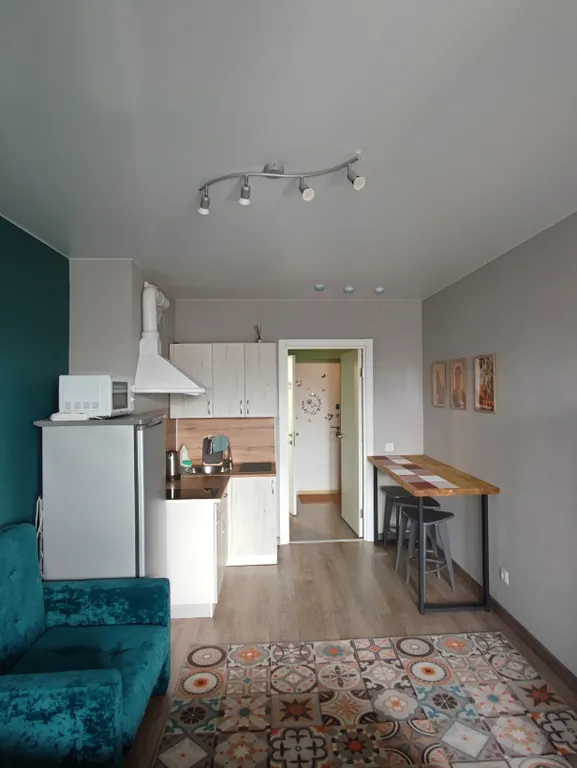 Квартира Квартира Уютная студия в ЖК Новое Колпино со всеми удобствами — Колпино