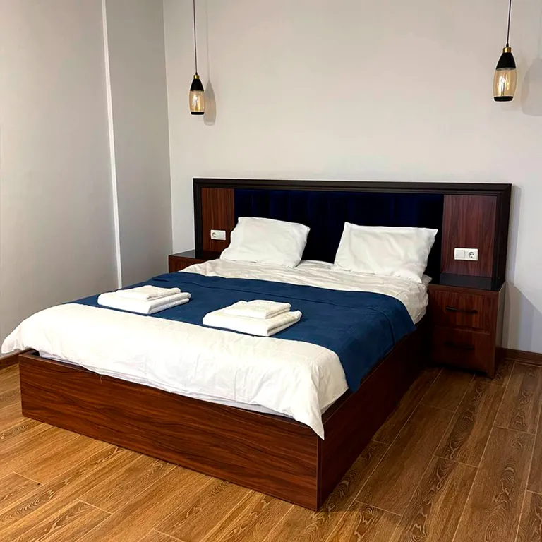 Апартаменты 3х-комнатные с кухней и отоплением. Вид на море и горы