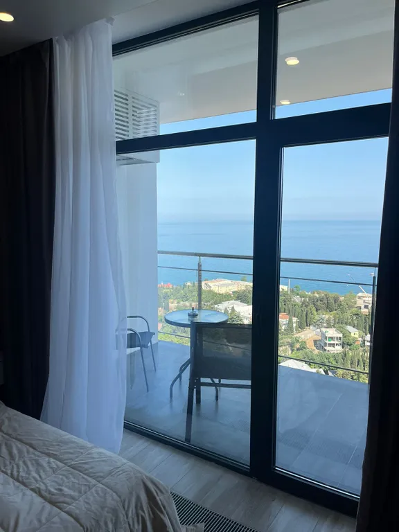 Дизайнерская студия Ls-sun rays с лучшим видом на море с 15 этажа