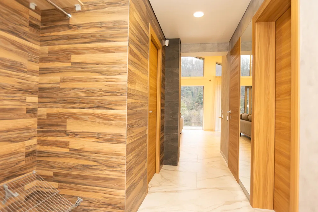 Квартира с 3 спальнями, камином с живым огнём и видом на горы