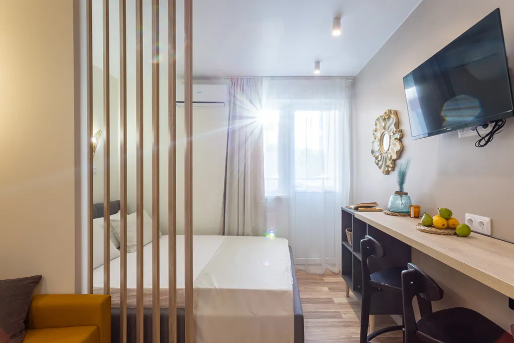 Светлая и яркая студия в ЖК Фрукты