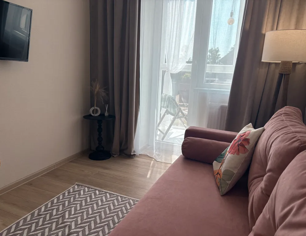 Уютная светлая квартира на берегу моря с новым ремонтом