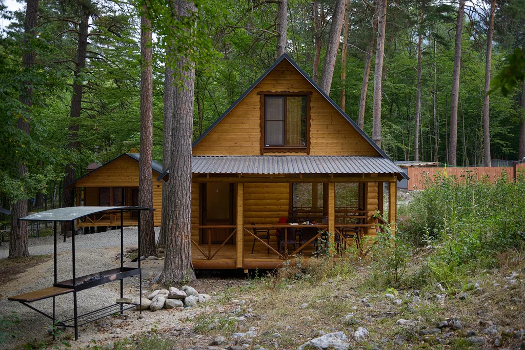 Дача МиСо в хвойном лесу Теберды Шале № 3