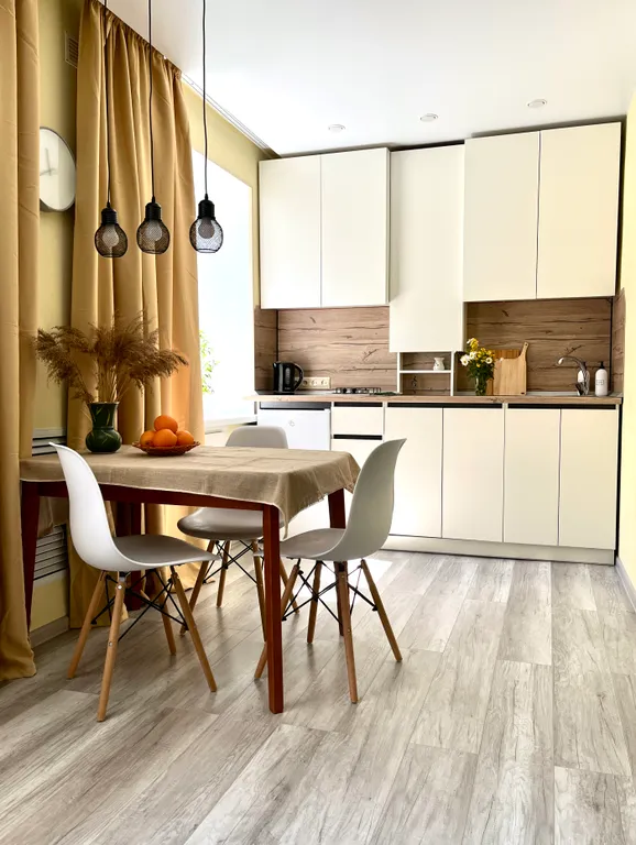 Квартира Квартира Уютная студия цитрус — Великий Новгород