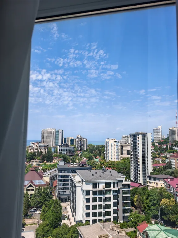 Марисоль Американо Студия с балконом и видом на морев ЖК Москва