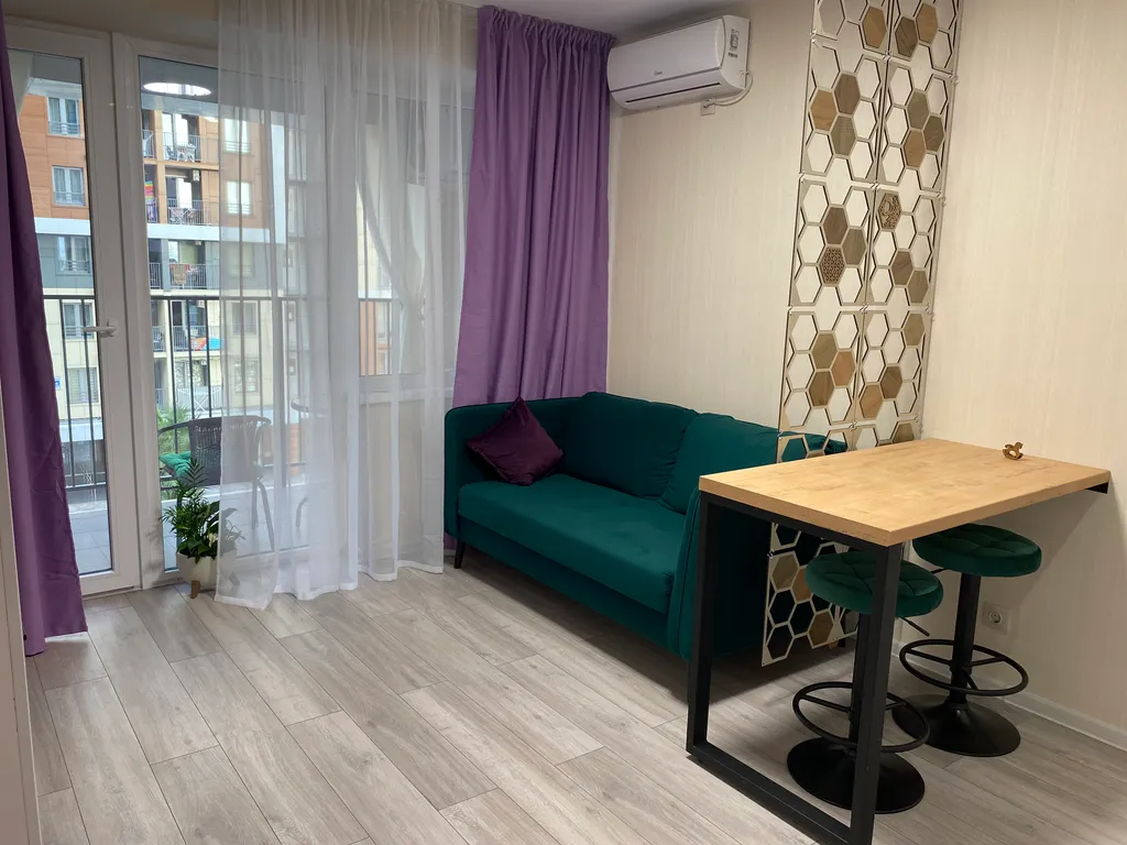 Уютная студия на берегу моря в жк Каравелла Португалия