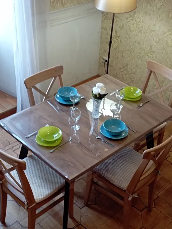 Квартира с шикарным видом на Неву, балкон, парковка