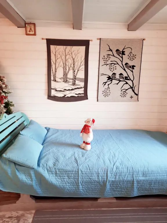 Коттедж Коттедж на озере Вуокса со своим пляжем и баней — Кротово