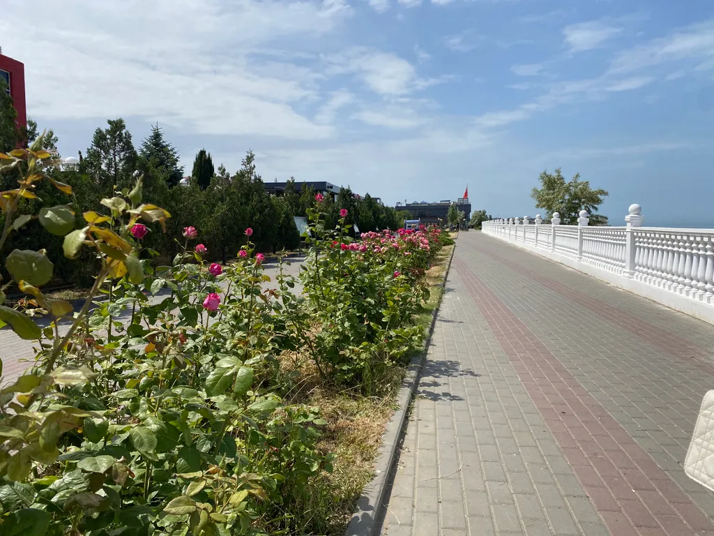 Квартира у моря в центре Каспийска, рядом парк и кафе