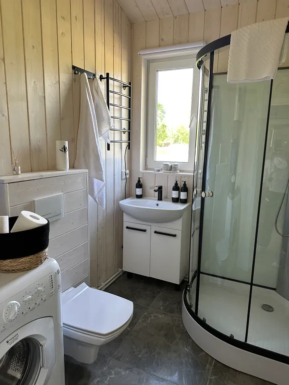 Стильный дом с панорамными окнами