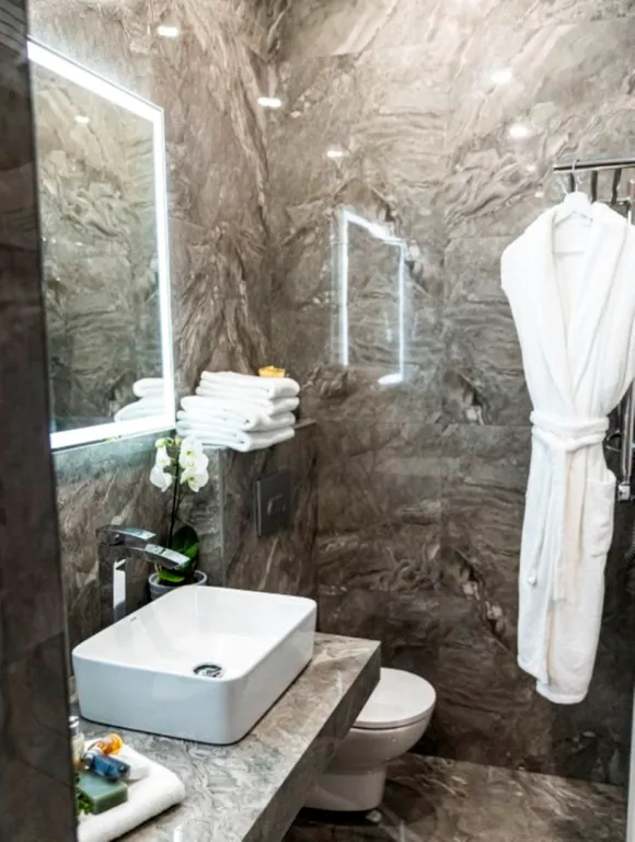 Стильные апартаменты "Графит" Делюкс в центре Краснодара на набережной