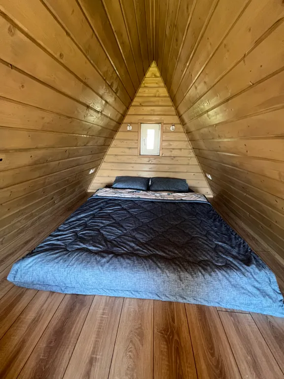 Коттедж Коттедж Новый уютный А-фрейм в черте города — Казань