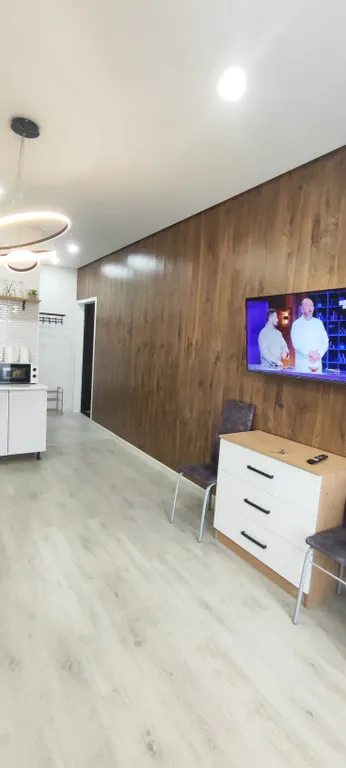 Шикарная студия с видом на реку, рядом аквапарк