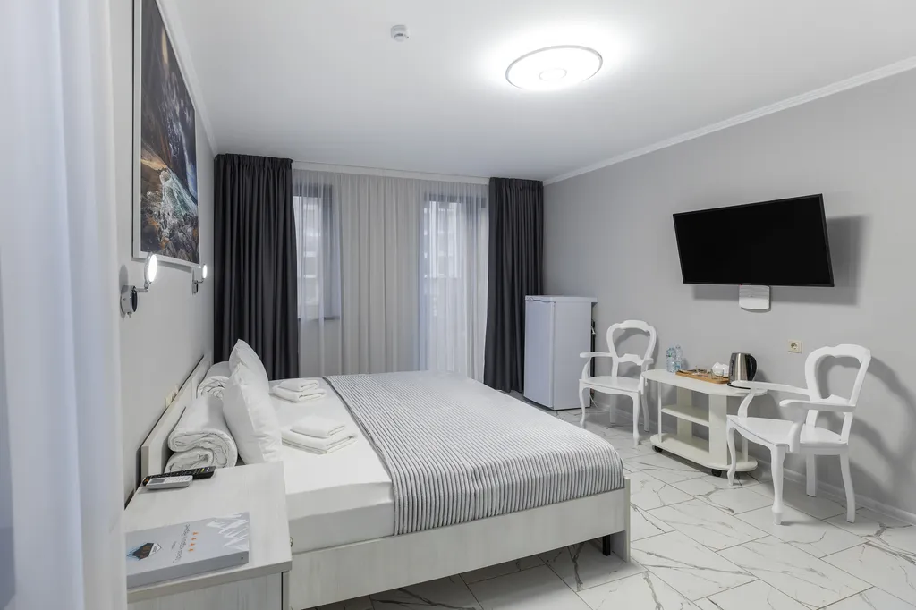 Двухместный номер, доступен открытый подогреваемый бассейн