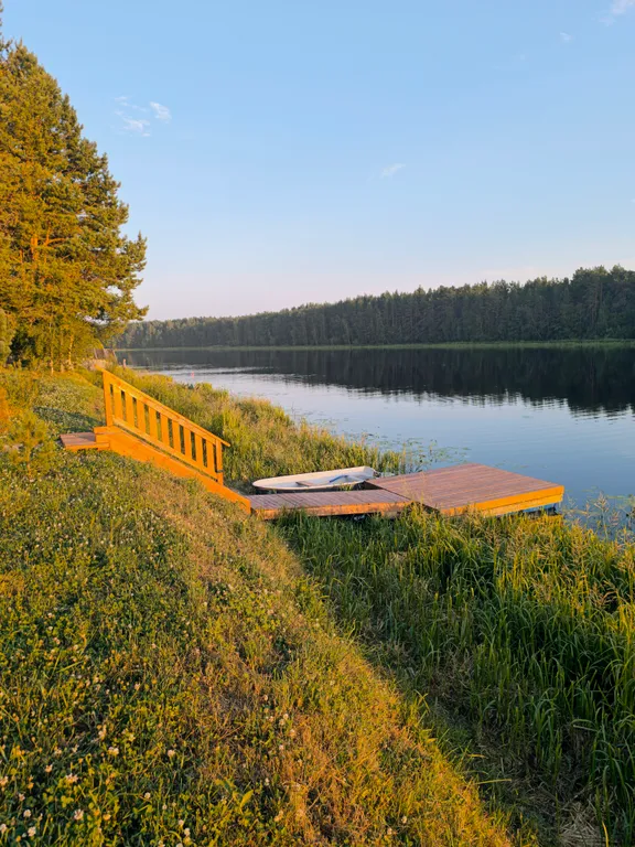 Коттедж Незабываемый отдых в доме с видом на реку и лес — Нурмойла