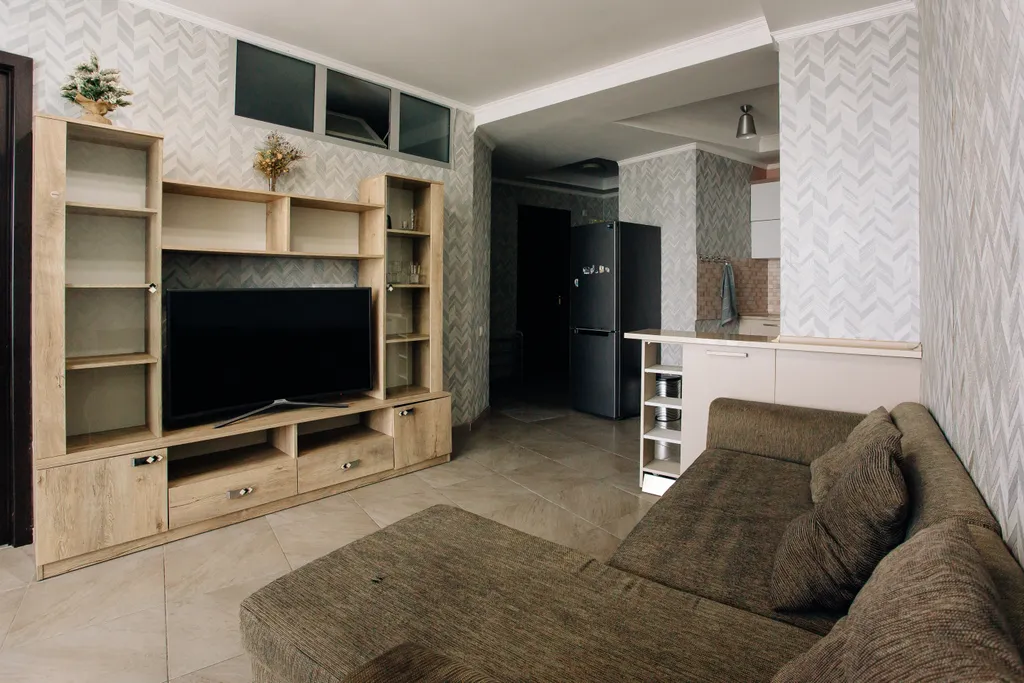 Квартира Просторная квартира с видом на город и море — Батуми