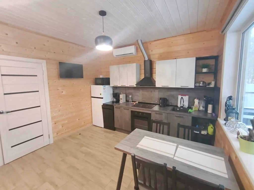 Дом с сауной и барбекю